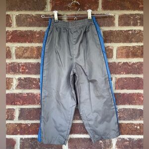 Little Boy’s Blue And Gray Faded Glory Windbreaker Pants Size 4T